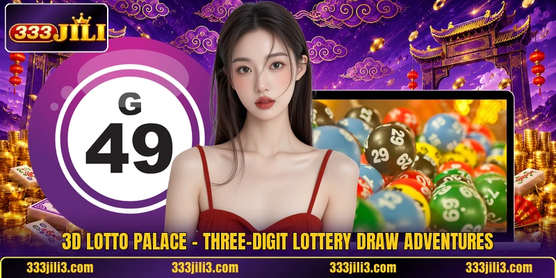 3D Lotto Palace – Three-Digit Lottery Draw Adventures
