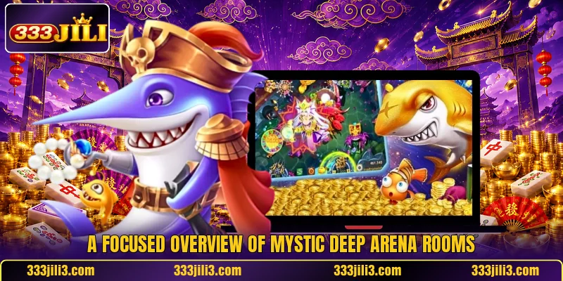 A focused overview of Mystic Deep Arena rooms A focused overview of Mystic Deep Arena rooms