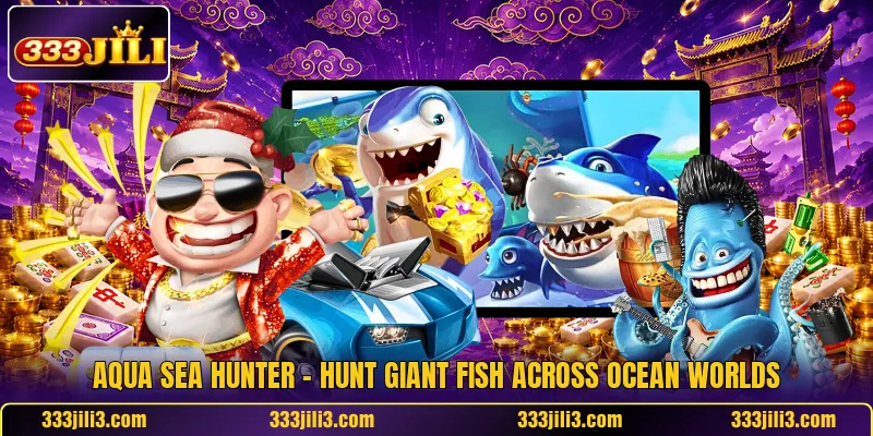 Aqua Sea Hunter – Hunt Giant Fish Across Ocean Worlds