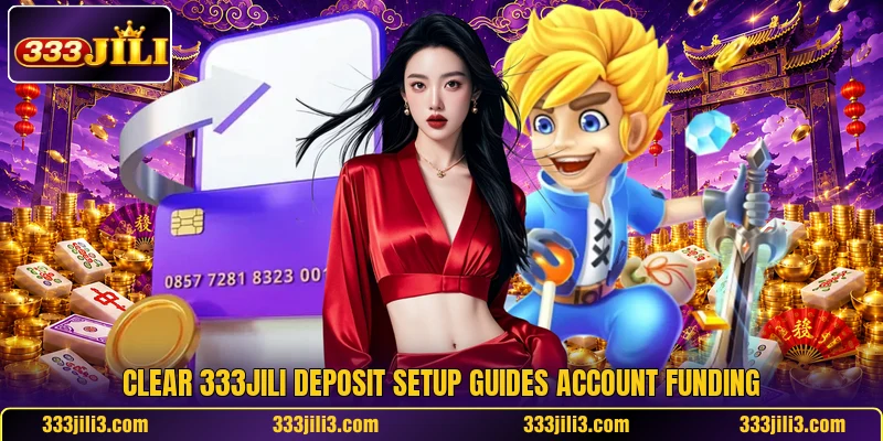 Clear 333JILI deposit setup guides account funding