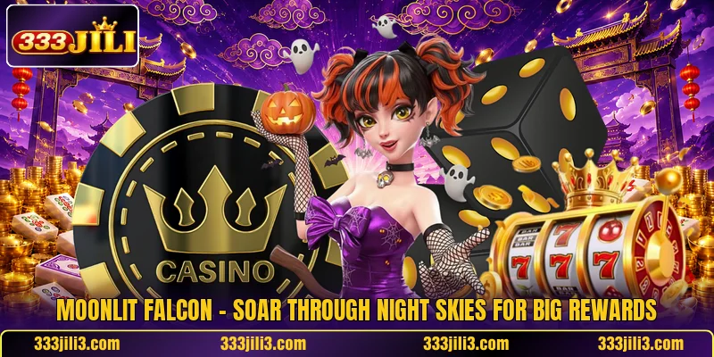 Moonlit Falcon – Soar Through Night Skies For Big Rewards