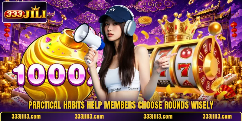 Practical habits help members choose rounds wisely