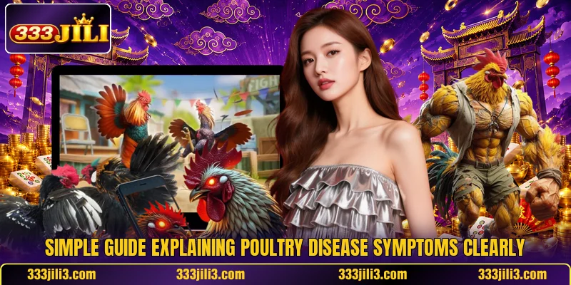 Simple guide explaining poultry disease symptoms clearly