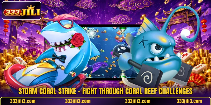 Storm Coral Strike – Fight Through Coral Reef Challenges